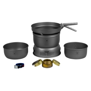150251 25-1 HA Set serie 25 din ALUMINIU ANODIZAT, pentru gatit in camping, Trangia - Img 2