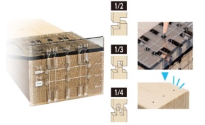 32723 Echer de precizie 3D din policarbonat pentru tamplarie 45/ 90 de grade, Shinwa - Img 4