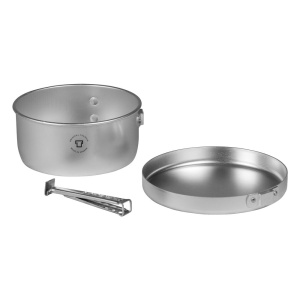 406241 Set oala si tigaie cu maner pentru camping, Trangia