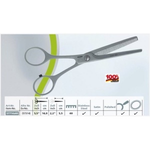 557714z40 Foarfeca pentru styling, Classic Style Left Handed, Kretzer - Img 2