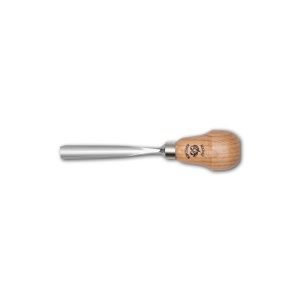 5606 Dalta/scoaba dreapta scurta pentru sculptura, maner para CUT 6, Two Cherries