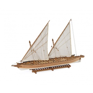 Arrow canoniera Americana 1814, Navomodel Amati, Scara 1:55, Lungime 470 mm. - Img 2