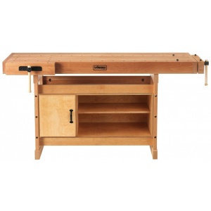 Banc de lucru pentru tamplarie PROFI SCANDI PLUS 1825 +dulap SM07, Sjobergs - Img 2