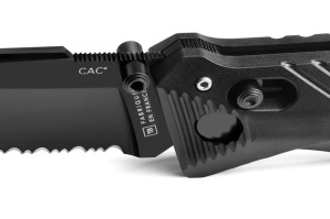 Briceag outdoor C.A.C.® maner PA56 cu lama zimtata si tirbușon, TB Outdoor - Img 8