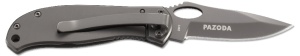 Briceag Pazoda Silver Black, CRKT - Img 2