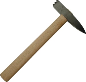 Buciarda/ciocan sculptura piatra 30x30 mm, Milani Utensili