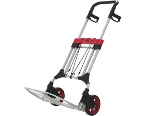 Carucior transport cu platforma pliabil Cargo Point max. 200kg, H 1280mm, din aluminiu - Img 5