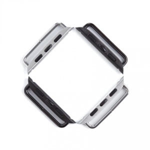 Catarama conectoare pentru Smartwatch, culoare silver cu bucla, Tandy Leather SUA - Img 3