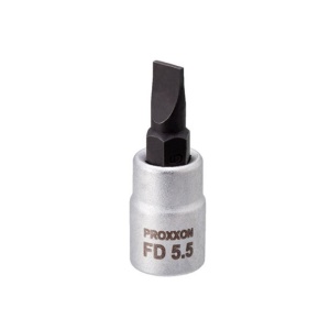 Chei tubulare cu varf surubelnita drept FD 1/4" PROXXON Industrial - Img 4