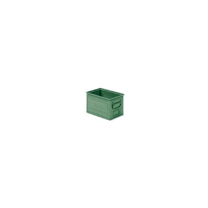 Cutie depozitare metalica, cu manere, vopsita/zincata 300x200x200 mm - Img 2