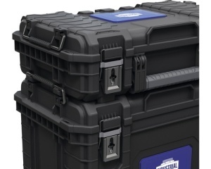 Cutie plastic pentru scule Industrial 22" 56,4 x 35 x 31 cm, 36 l - Img 2