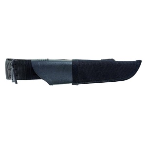 Cutit bushcraft, camping, Bushcraft negru SRT cu teaca Tactical neagra sistem Molle, Morakniv - Img 3