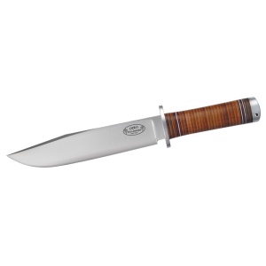 Cutit Fallkniven NL2L Odin Lam. VG10 Satin Finish Lama 200 mm Otel Laminat VG10 Maner Piele - Img 2