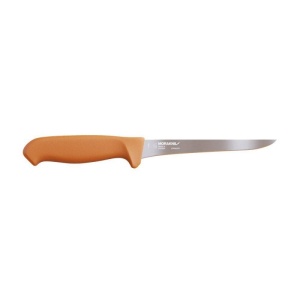Cutit flexibil pentru dezosare si filetare Morakniv Hunting Narrow Boning (S), lama ingusta din otel inoxidabil suedez, 134 mm