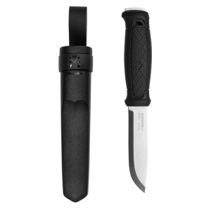 Cutit Full-Tang Morakniv Garberg INOX, Teaca si maner Polimer negru, pentru Bushcraft si Outdoor - Img 2