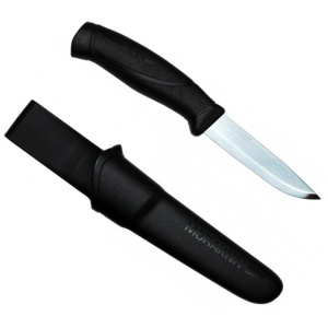 Cutit Morakniv Companion cu lamă din otel inoxidabil 12C27 si teaca inclusa - Img 4
