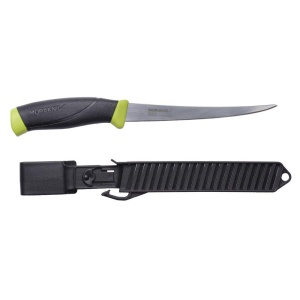 Cutit Morakniv Companion Fishing Fillet 155 pentru filetat, curatat si pregatit peste, teaca inclusa