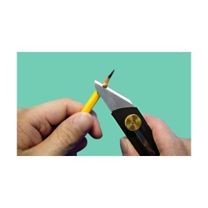 Cutter industrial metalic tip briceag OLFA CK-1 Japonia, din otel inoxidabil - Img 3