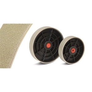 Disc cu tambur de otel - 8" diamantat texturat pentru polizare minerale/sticla pentru polizorul CabKing