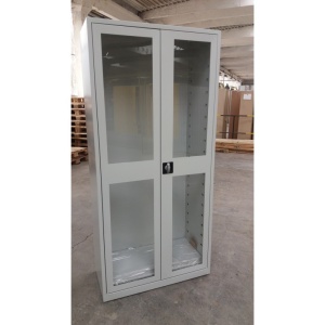 Dulap metalic H 1900 usi plexi rama metal, 900x400x1900 mm - Img 2