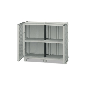 Dulap utilitar plastic 2 uși, Concert 1000x390x920 mm, cu 1 poliță - Img 3