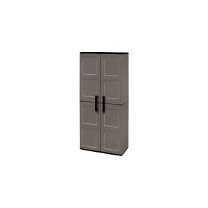 Dulap utilitar plastic 2 uși, Free 680x370x1630 mm, cu 3 polițe