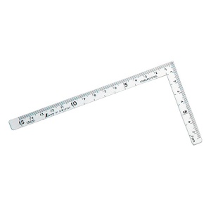 Echer de precizie 15x7,5 cm Shinwa