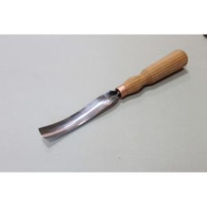 G7L/22 Dalta in forma de U lunga, indoita, taietura nr 7L(22mm), BeaverCraft - Img 2