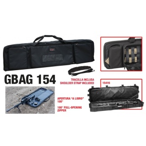 Geanta/husa speciala arme valiza protectie, 15416, 1540 x 365 x 160 mm, Explorer cases - Img 2