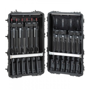 Geanta/ Valiza protectie cu sistem de prindere reglabil pentru 12 pusti, 10840, 1178 x 718 x 427 mm, Explorer cases