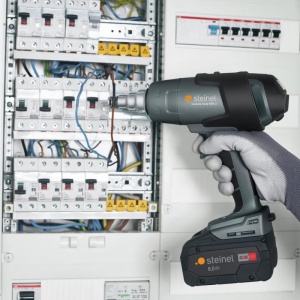 Generator de aer cald profesional, MH 3 Inclusiv 8,0Ah baterie reîncărcabilă și încărcător, Steinel - Img 5