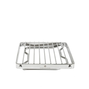 Gratar pliabil pentru foc de tabara Stabilotherm BBQ Grid Small din otel inoxidabil - Img 2