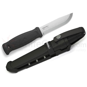 Kit Cutit Full-Tang Morakniv Garberg INOX Multimount, Teaca si maner Polimer negru, pentru Bushcraft și Outdoor - Img 5