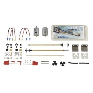 Kit de motorizare pentru nava ITALIAN RUNABOUT - 1970 (Tip Riva Aquarama), Navomodel Amati