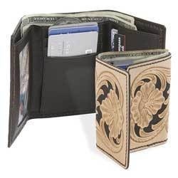 Kit portofel Trifold Deluxe Tandy Leather SUA - Img 6