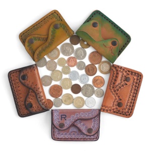 Kit poseta cu doua buzunare Tandy Leather - Img 7
