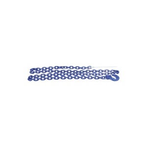 Lanț tip Choker 8mm, 2,5m, cu crlig și ac, albastru - Img 2