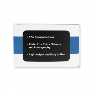 Lupa de focalizare LumiLoupe Plus, putere 5.5x, cu suport - Carson - Img 10