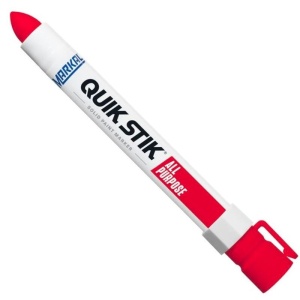 Marker universal permanent cu vopsea solida QUIK STIK, Markal - Img 3