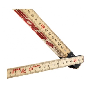 Metru pliabil lemn H 2.4/12, 2 m, SOLA - Img 3