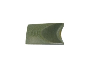 Micarta de in 8 mm Green/Natural 1/1, pentru maner de cutit