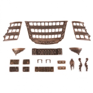 Navomodel HMS Victory - Set decoratii metal turnat, Amati Italia