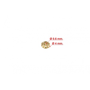 Ornament din alama tip T/0 pentru navomodele / hobby, Amati Italia - Img 2
