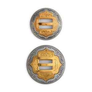 Ornamente antichizate crestate 13mm Tandy Leather SUA - Img 3