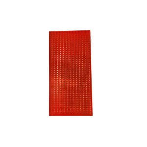 Panou perforat vertical de 500x1000 mm rosu - Img 4