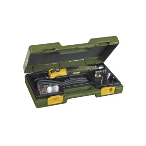 Proxxon 28440 Masina Gaurit-Frezat MICROMOT 230/E cu Accesorii - Img 9