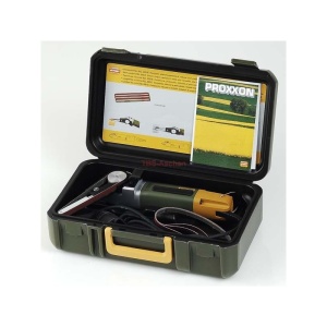 Proxxon 28536, Minislefuitor de tip curea BS/E, cap oscilant, 225-450 rpm, 80W, + geanta si accesorii - Img 5