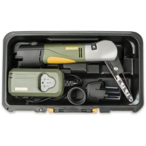 Proxxon 29810, Minislefuitor cu acumulator BS/A, 200-700 rpm, + 1x Acuu, incarcator, geanta si accesorii - Img 6