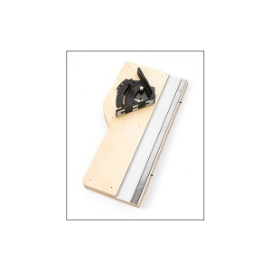RH Shooting Board w 24" Track& Adj Fence Veritas Tools - Img 2