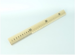 Rigla de lemn 35 cm - Vergez Blanchard